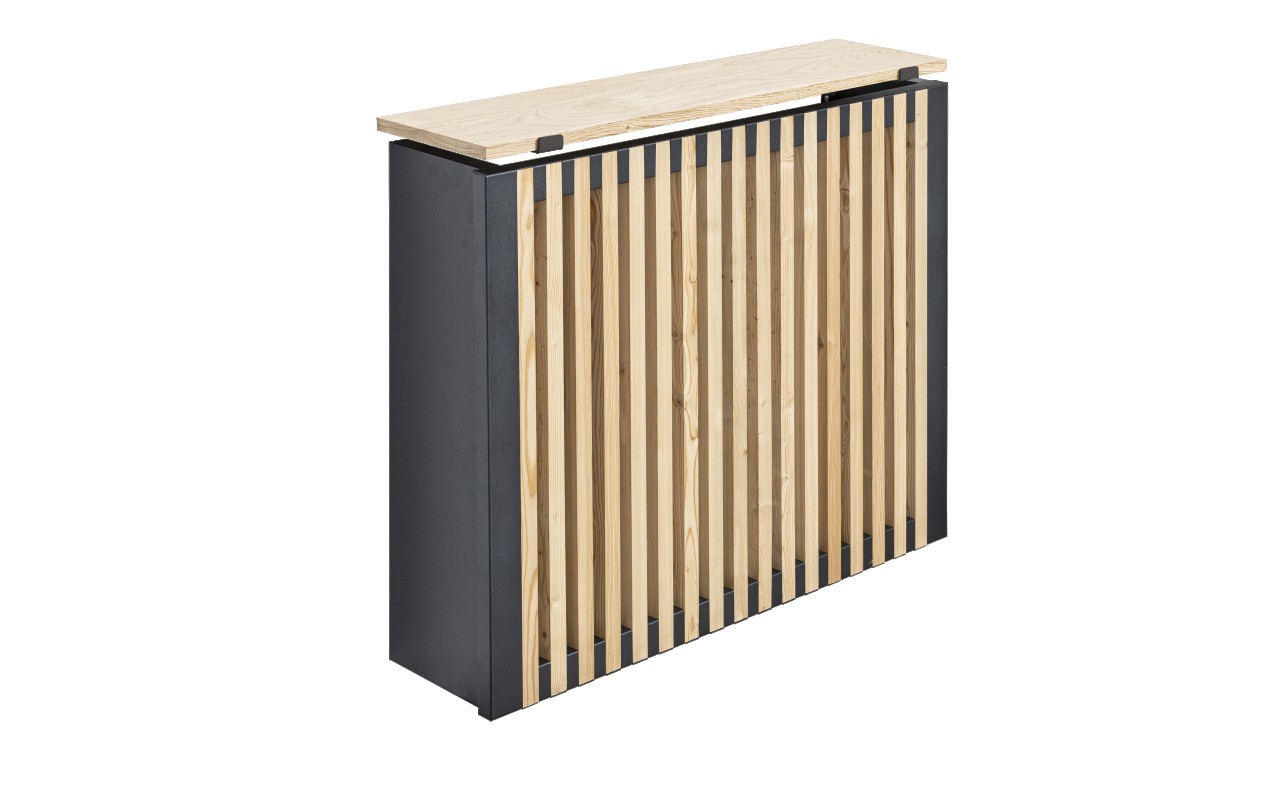 Cache-radiateur modèle tasseaux